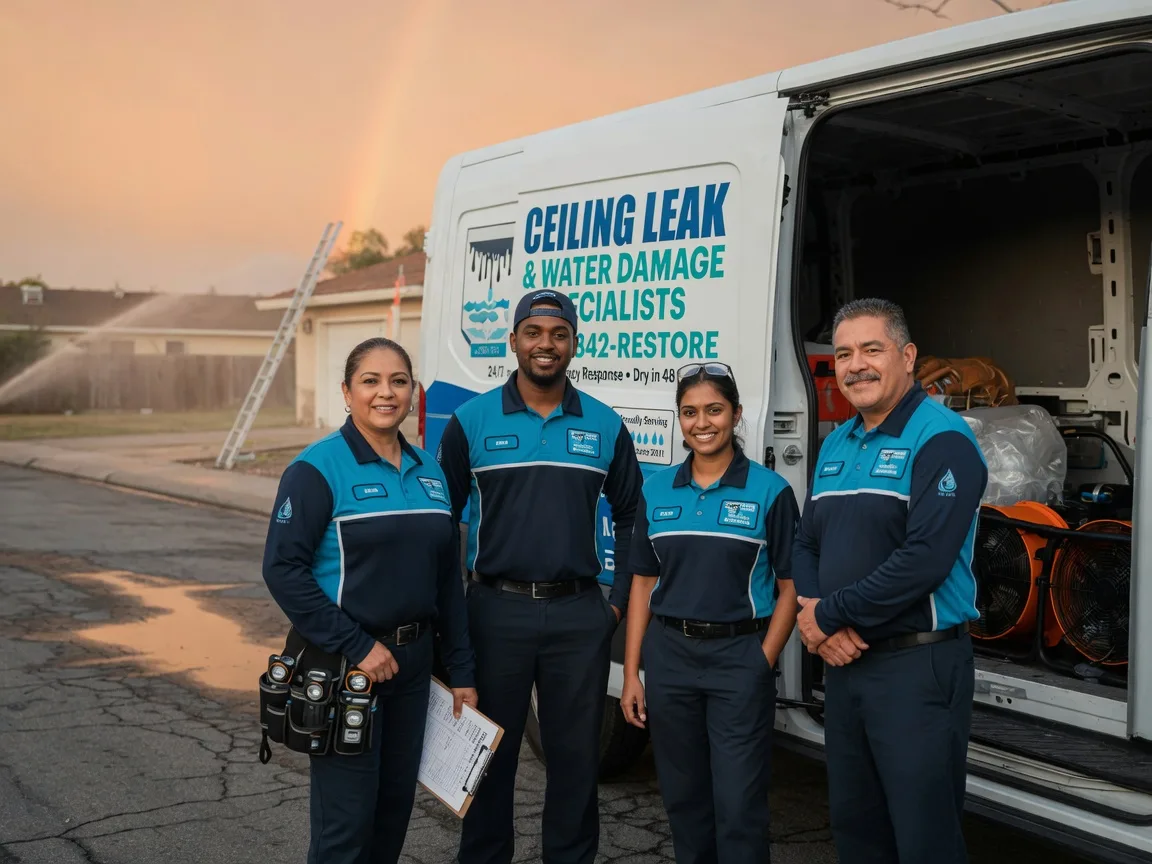 Ceiling Leak Cleanup company in Fulton, TX